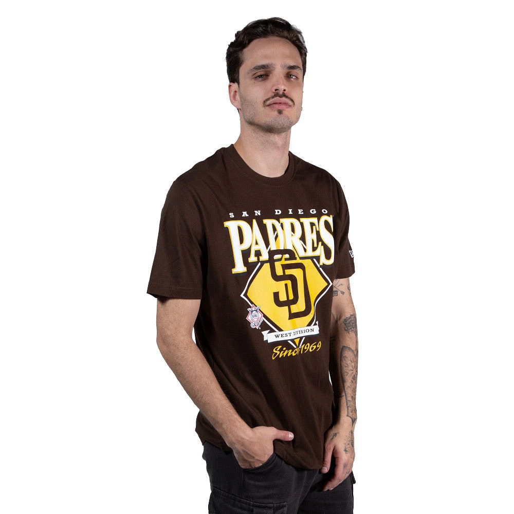 Playera Manga Corta San Diego Padres MLB Throwback