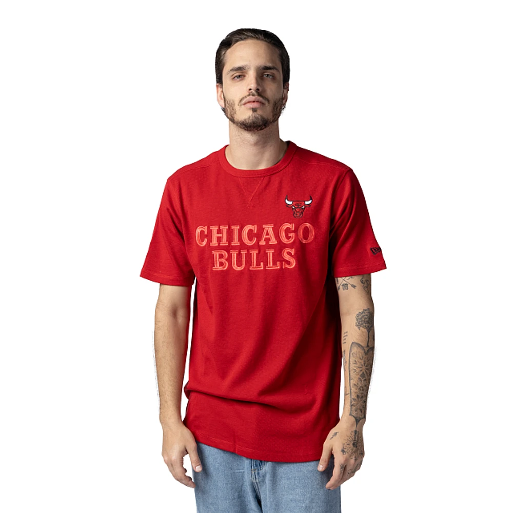 Playera Manga Corta Chicago Bulls NBA Athleisure