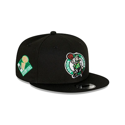 Boston Celtics NBA Champions Side Patch 9FIFTY Snapback