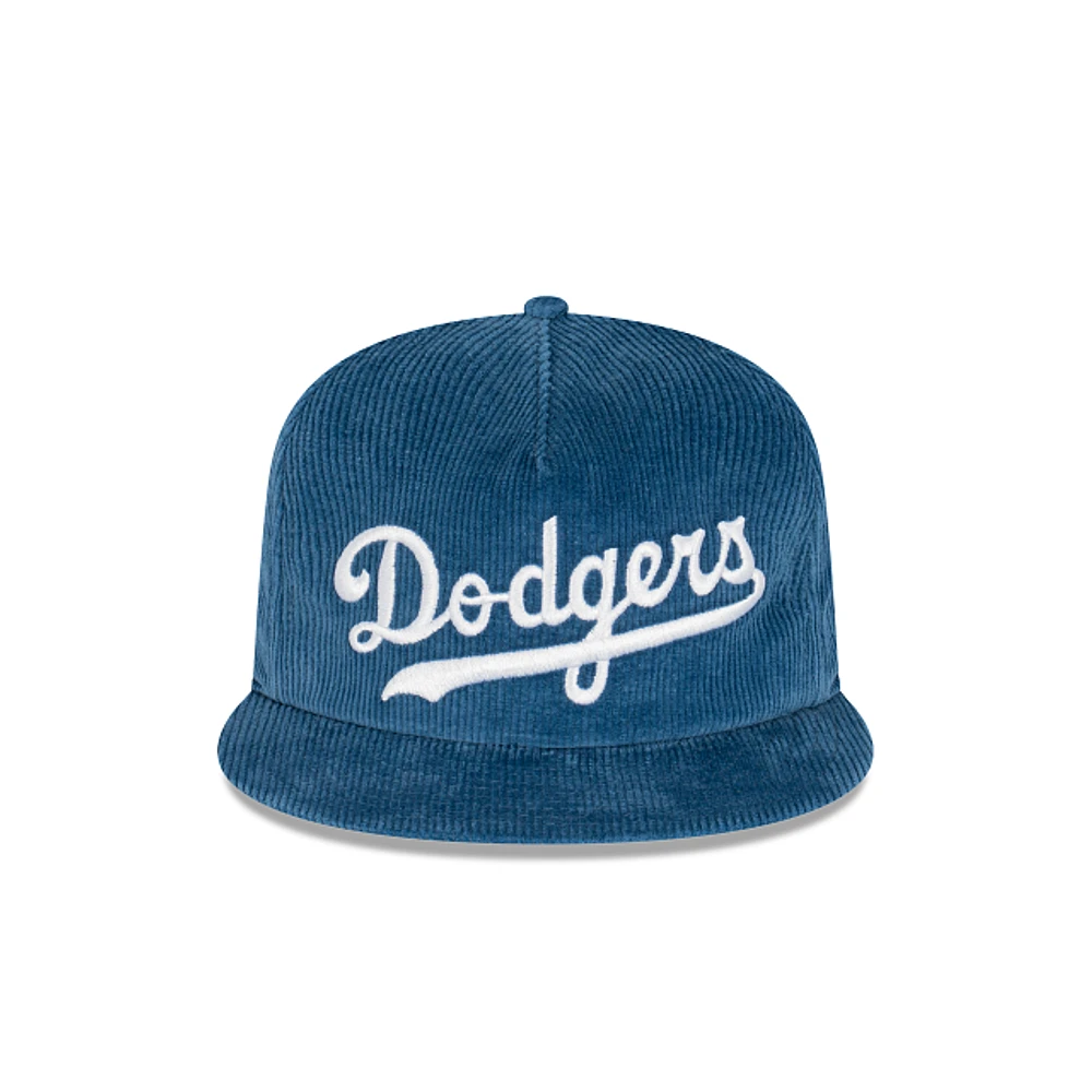 Los Angeles Dodgers MLB Cooperstown Corduroy Golfer Snapback