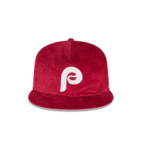 Philadelphia Phillies MLB Cooperstown Corduroy Golfer Snapback