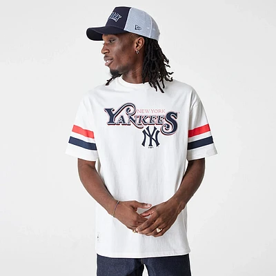 Playera Manga Corta New York Yankees MLB Retro Graphics