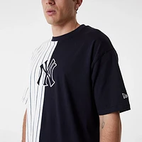 Playera Manga Corta New York Yankees MLB Half Striped