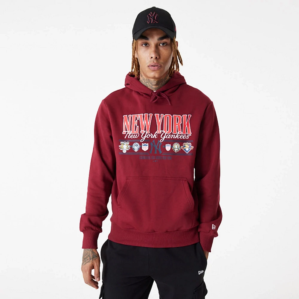 Sudadera New York Yankees MLB Graphic Roja