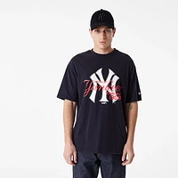 Playera Manga Corta New York Yankees MLB Old School