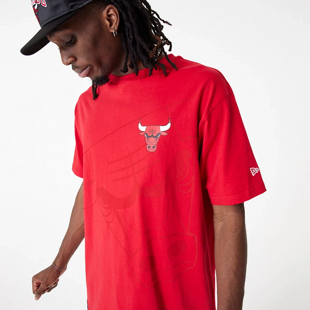 Playera Manga Corta Chicago Bulls NBA Fashion Lifestyle