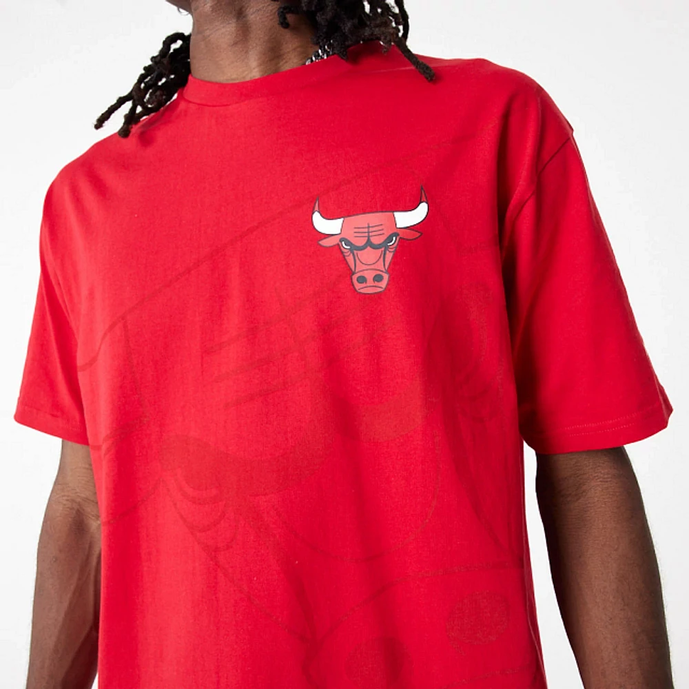 Playera Manga Corta Chicago Bulls NBA Fashion Lifestyle