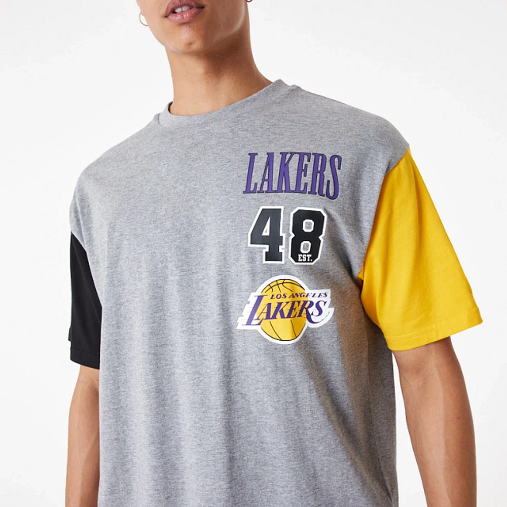 Playera Manga Corta Los Angeles Lakers NBA Fashion Lifestyle