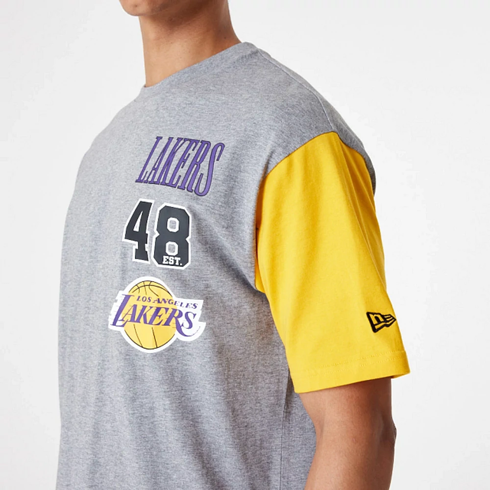 Playera Manga Corta Los Angeles Lakers NBA Fashion Lifestyle