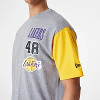 Playera Manga Corta Los Angeles Lakers NBA Fashion Lifestyle