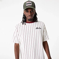 Playera Manga Corta New Era Pinstripe