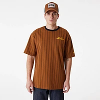 Playera Manga Corta New Era Pinstripe