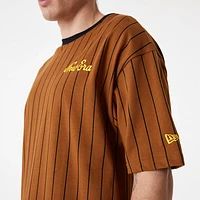 Playera Manga Corta New Era Pinstripe