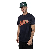 Playera Manga Corta Oakland Athletics MLB Sprouted