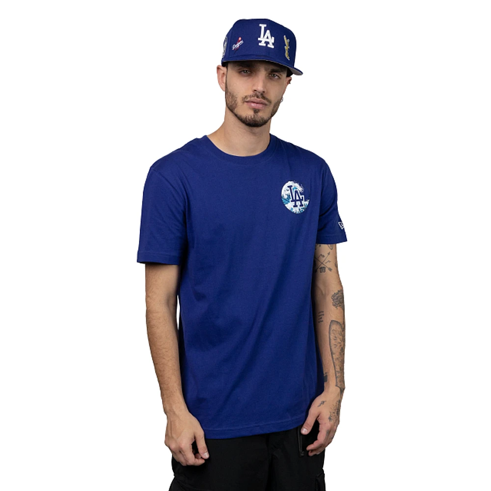 Playera Manga Corta Los Angeles Dodgers MLB Tonal Wave