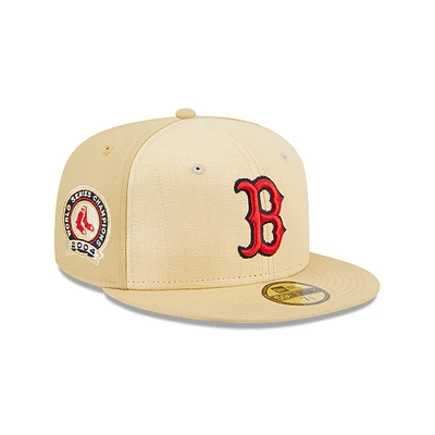 Boston Red Sox MLB Raffia Front 59FIFTY Cerrada