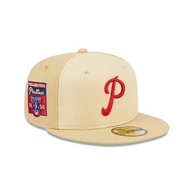 Philadelphia Phillies MLB Raffia Front 59FIFTY Cerrada