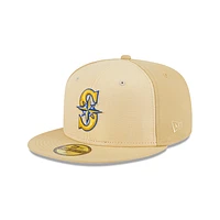 Seattle Mariners MLB Raffia Front 59FIFTY Cerrada