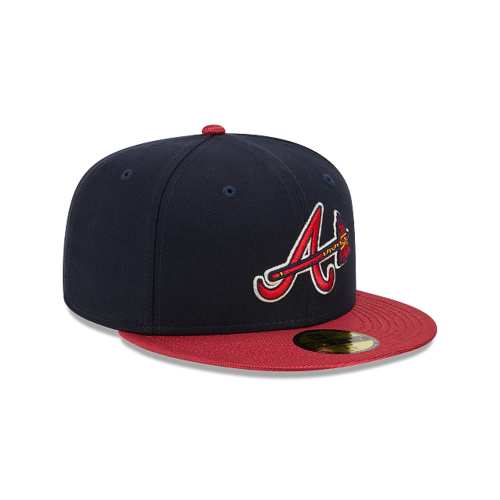 Atlanta Braves MLB Team Shimmer 59FIFTY Cerrada