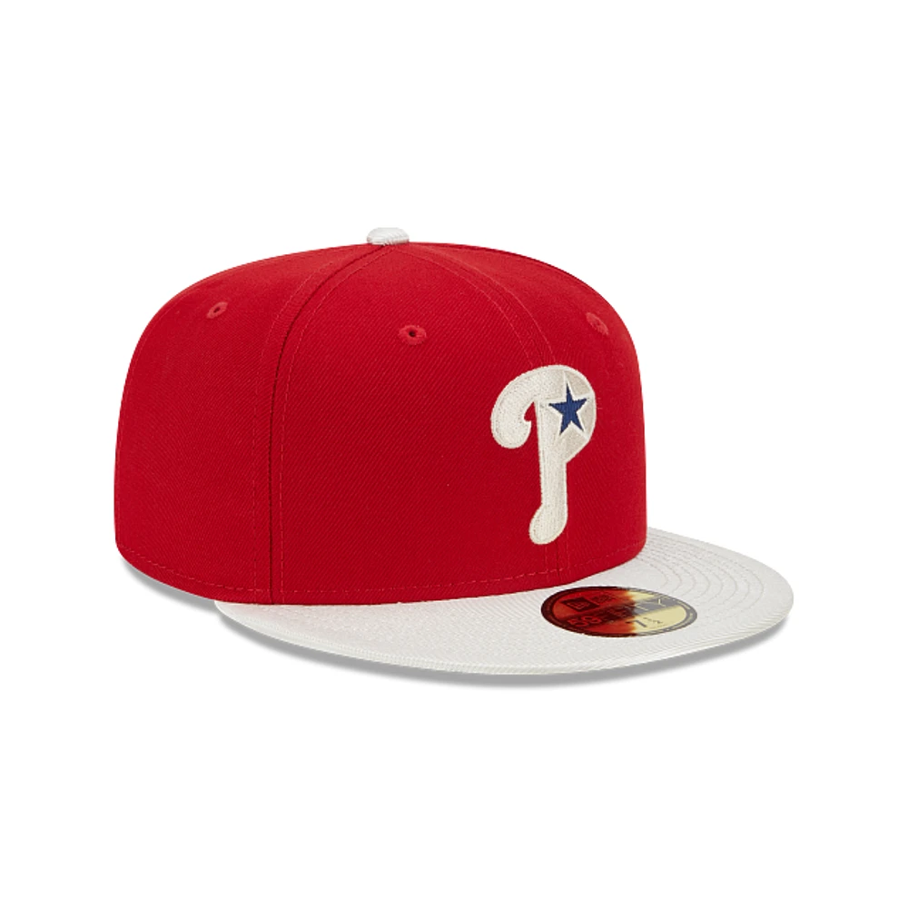 Philadelphia Phillies MLB Team Shimmer 59FIFTY Cerrada