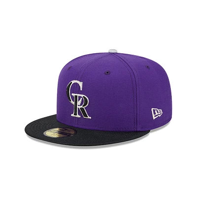 Colorado Rockies MLB Team Shimmer 59FIFTY Cerrada