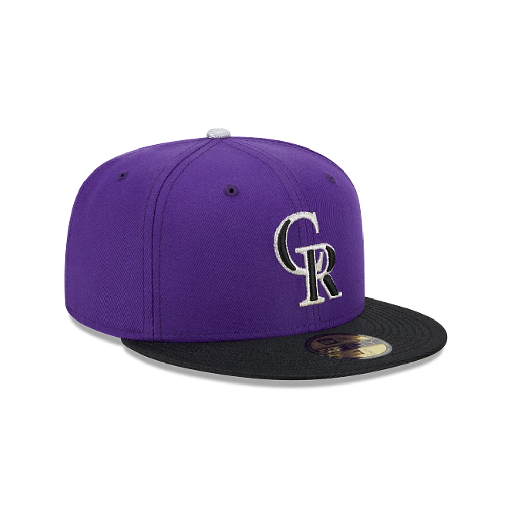 Colorado Rockies MLB Team Shimmer 59FIFTY Cerrada