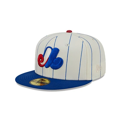 Montreal Expos MLB Team Shimmer 59FIFTY Cerrada