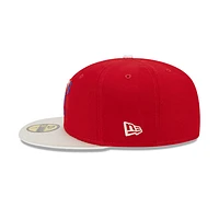 Texas Rangers MLB Team Shimmer 59FIFTY Cerrada