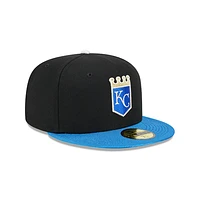 Kansas City Royals MLB Team Shimmer 59FIFTY Cerrada