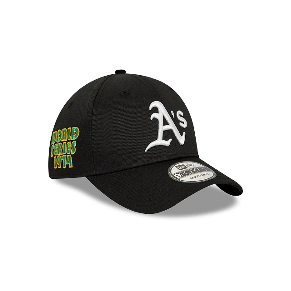 Oakland Athletics MLB Side Patch Collection 9FORTY Snapback