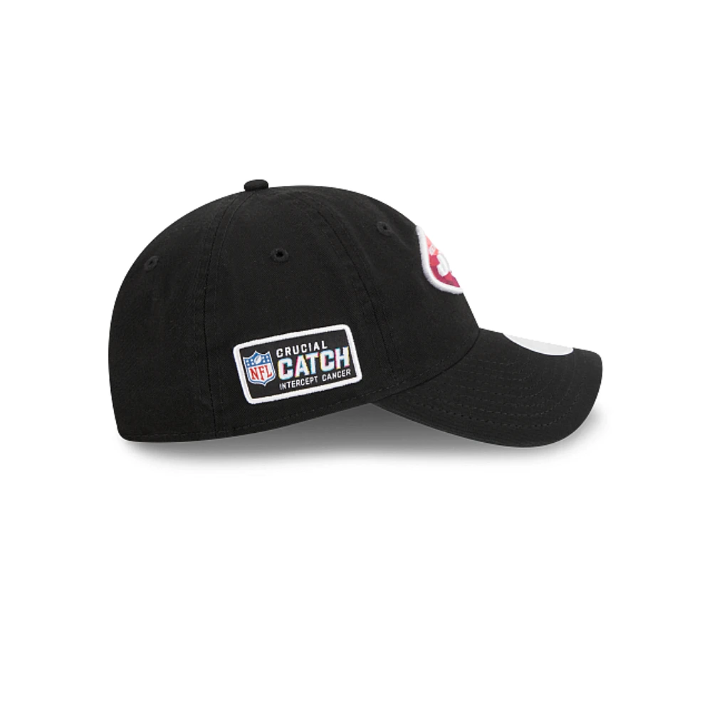 New York Jets NFL Crucial Catch 2023 9TWENTY Strapback para Mujer