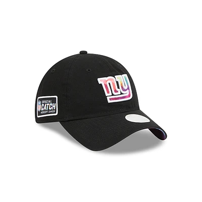 New York Giants NFL Crucial Catch 2023 9TWENTY Strapback para Mujer