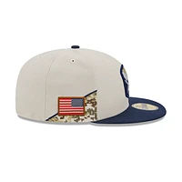 Dallas Cowboys NFL Salute to Service 2023 59FIFTY Cerrada