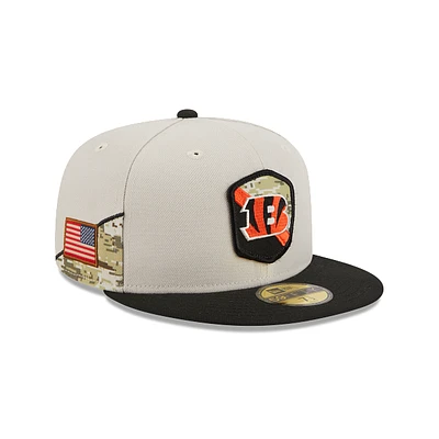 Cincinnati Bengals NFL Salute to Service 2023 59FIFTY Cerrada