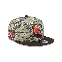 Cleveland Browns NFL Salute to Service 2023 9FIFTY Snapback