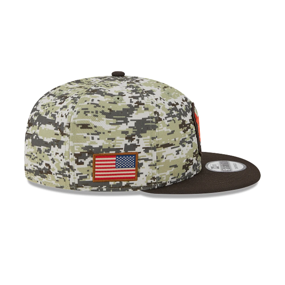 Cleveland Browns NFL Salute to Service 2023 9FIFTY Snapback