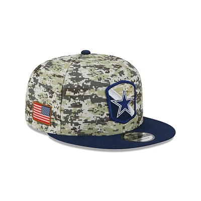 Dallas Cowboys NFL Salute to Service 2023 9FIFTY Snapback