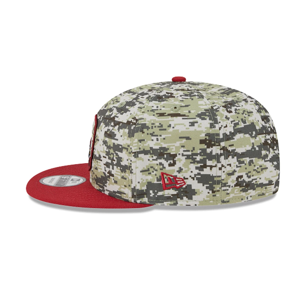 Arizona Cardinals NFL Salute to Service 2023 9FIFTY Snapback