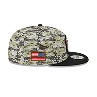 Atlanta Falcons NFL Salute to Service 2023 9FIFTY Snapback