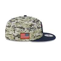 Houston Texans NFL Salute to Service 2023 9FIFTY Snapback