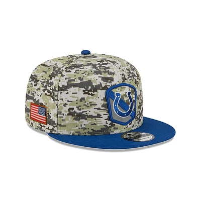 Indianapolis Colts NFL Salute to Service 2023 9FIFTY Snapback