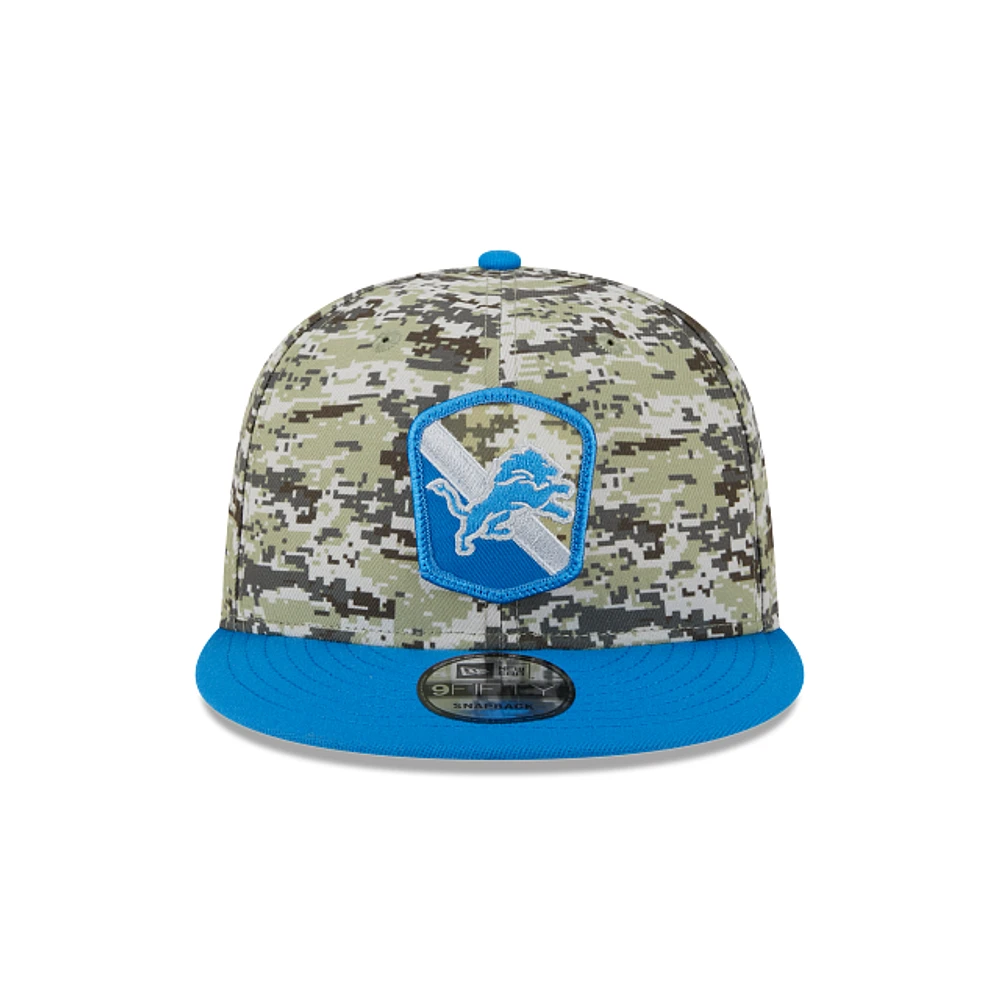 Detroit Lions NFL Salute to Service 2023 9FIFTY Snapback