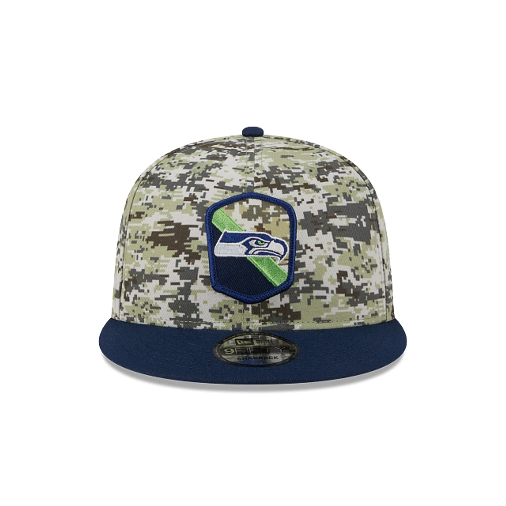 Seattle Seahawks NFL Salute to Service 2023 9FIFTY Snapback