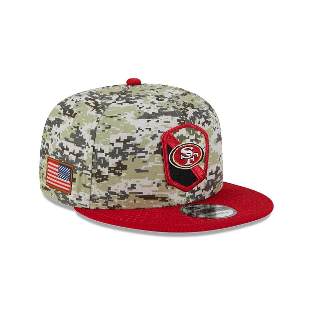 San Francisco 49Ers NFL Salute to Service 2023 9FIFTY Snapback