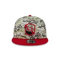 San Francisco 49Ers NFL Salute to Service 2023 9FIFTY Snapback