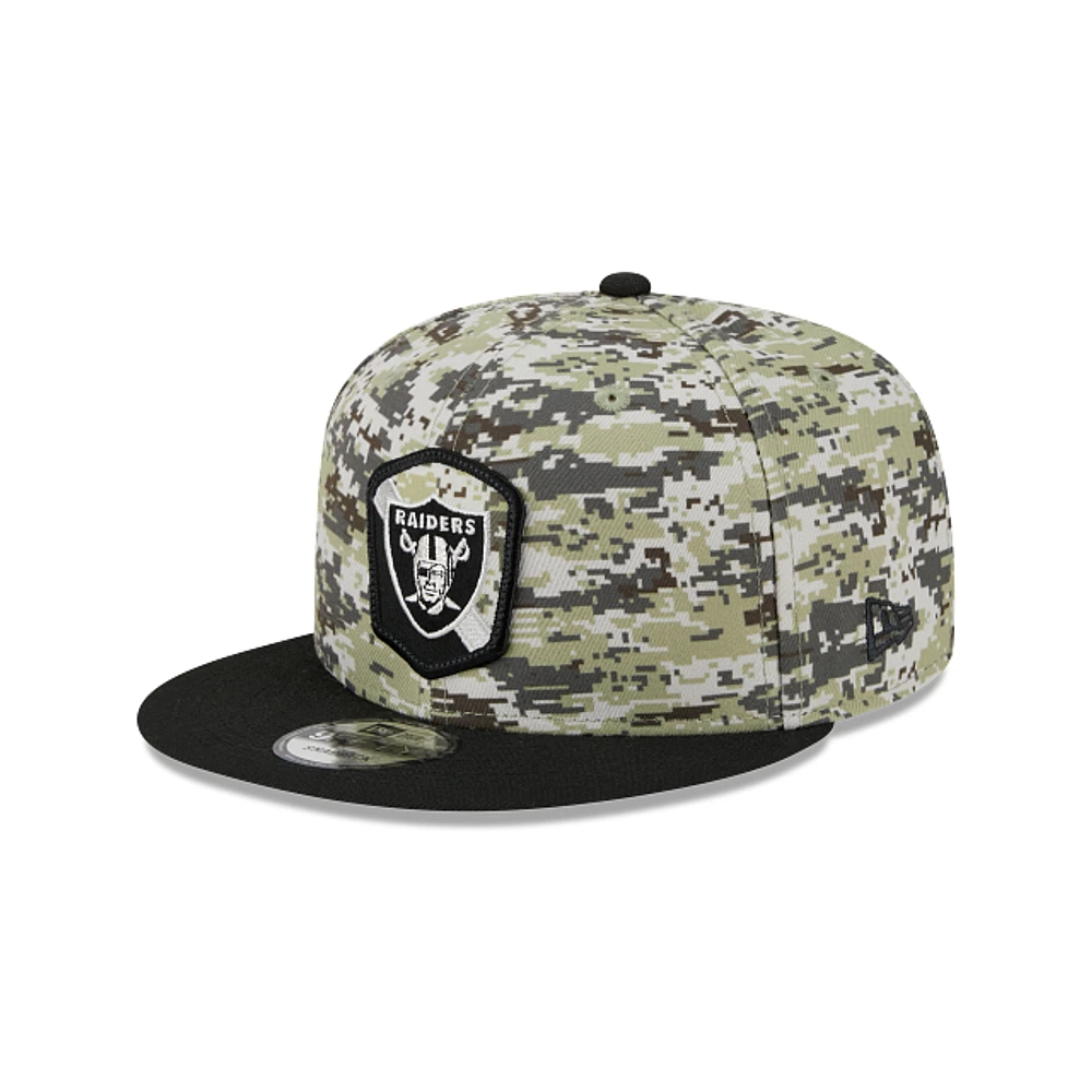 Las Vegas Raiders NFL Salute to Service 2023 9FIFTY Snapback