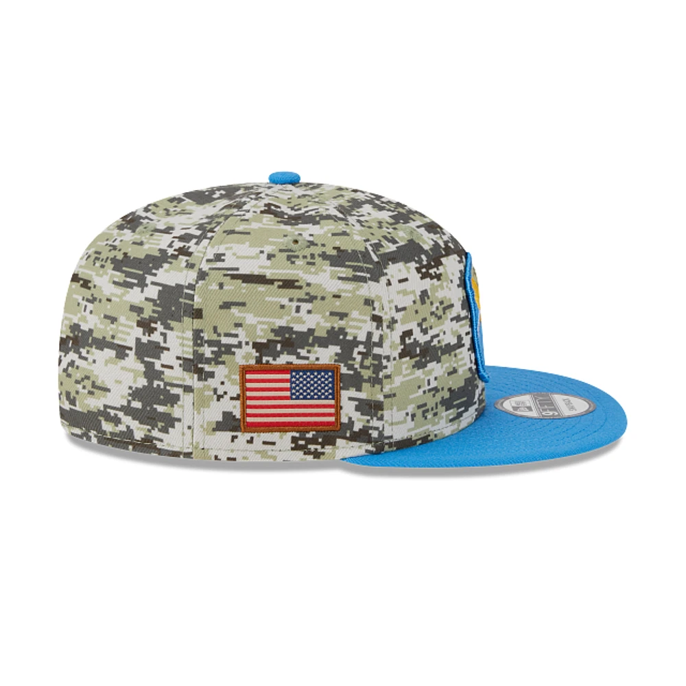 Los Angeles Chargers NFL Salute to Service 2023 9FIFTY Snapback