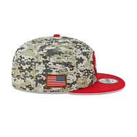 Kansas City Chiefs NFL Salute to Service 2023 9FIFTY Snapback