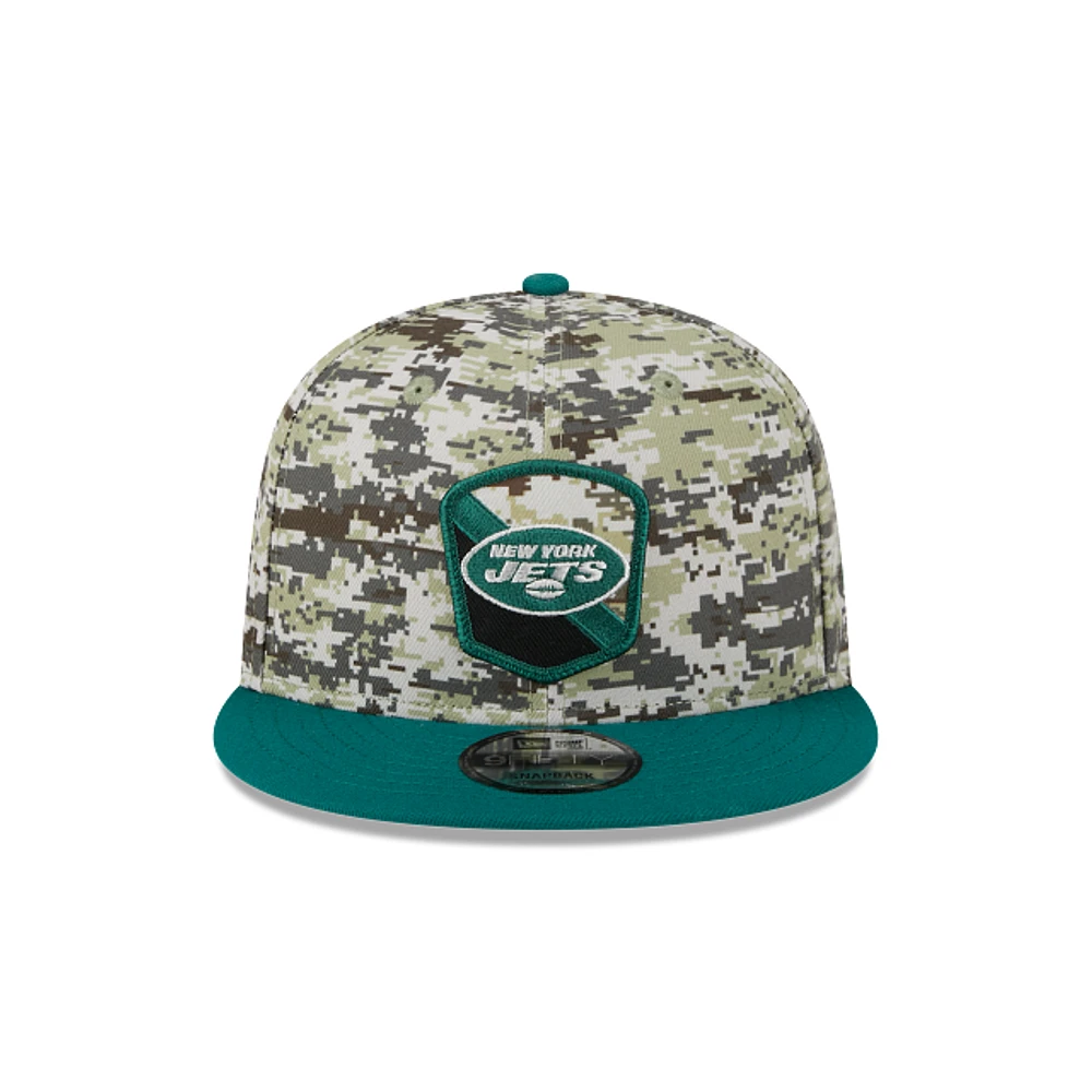 New York Jets NFL Salute to Service 2023 9FIFTY Snapback