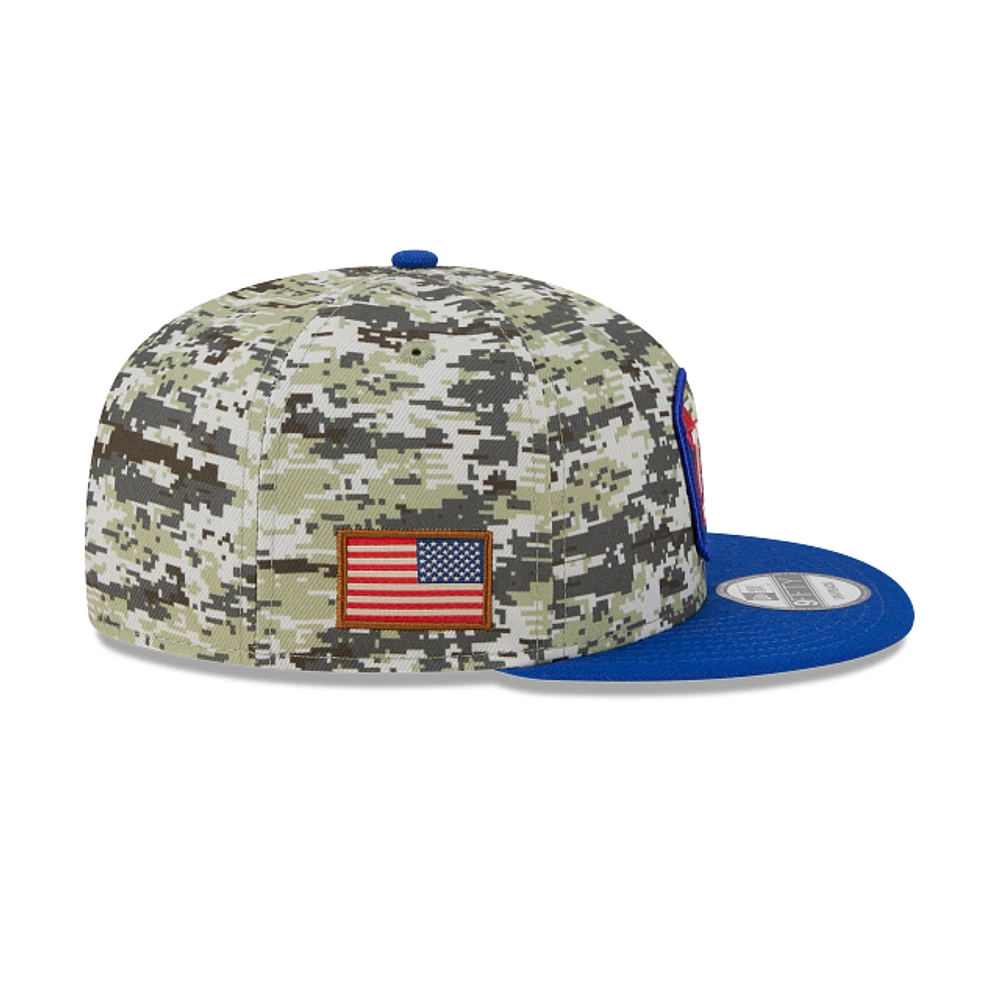 New York Giants NFL Salute to Service 2023 9FIFTY Snapback